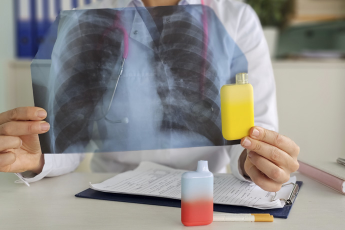 Médico explica efectos negativos de vapers