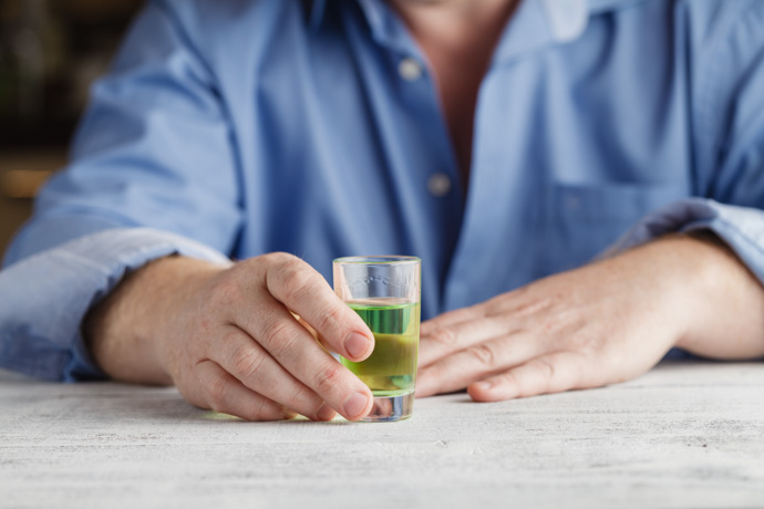 Ejemplo de copa de alcohol que engorda.