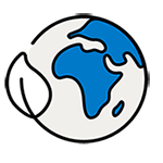 Ícono del medio ambiente y la tierra