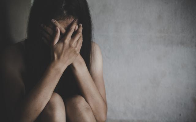 Persona con síntomas de depresión mayor.