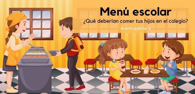 alimentación infantil en la esculea